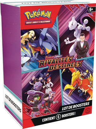 Pokémon: Scarlet & Purple Booster Pack TCG Destiny Rivalry (6 Boosters)