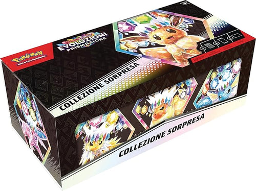 Pokémon TCG: Scarlet & Violet Expansion Surprise Collection - Prismatic Evolutions (four booster packs and one holographic promotional card)