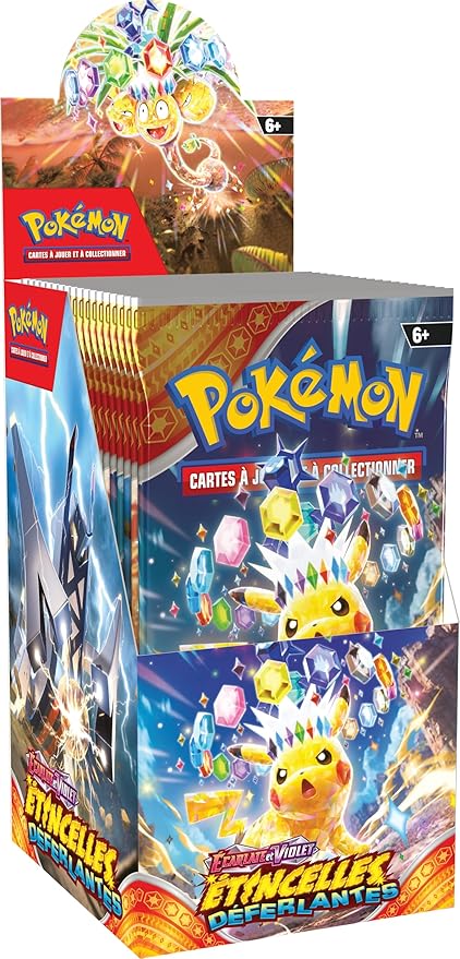 Pokémon TCG: Scarlet & Purple Booster Display - Surging Sparks (18 Boosters)