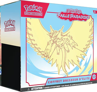 Pokémon TCG: Scarlet & Purple - Paradox Rift - Elite Trainer Set: Roart-Moon (9 Boosters, 1 Fully Illustrated Glossy Card and Premium Game Accessories)