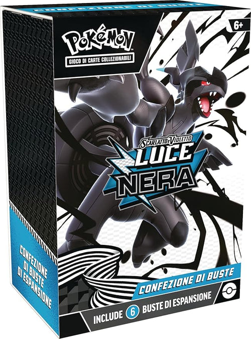 Pokémon: Pack of Scarlet and Violet Expansion Envelopes - Black Light of The GCC Pokémon (Six Expansion Bags)