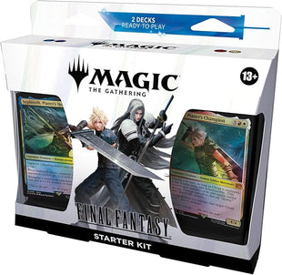 Magic: The Gathering - FINAL FANTASY Starter Kit - Learn Magic with 2 Ready-to-Play Decks (2-Player Card Game for Ages 13+)