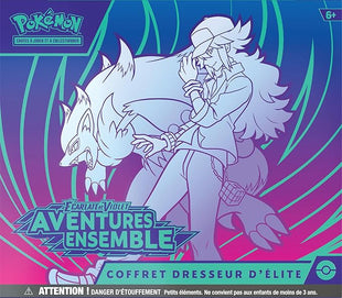 Pokémon: Scarlet & Purple Elite Trainer Set - Adventures Pokémon TCG Set (1 Fully Illustrated Promo Card, 9 Booster Packs & Premium Game Accessories)