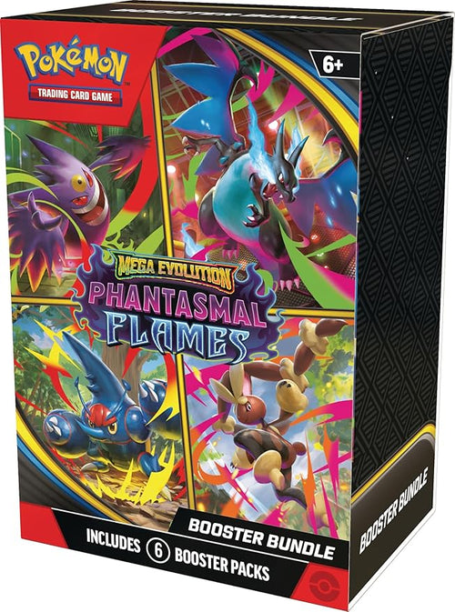 Pokémon TCG Mega Evolutions 2 Phantasmal Flames Booster Bundle