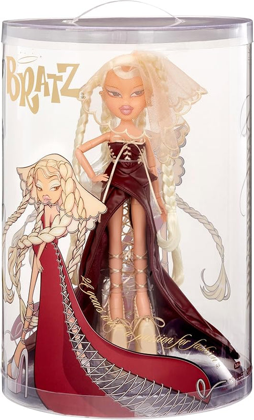 Bratz 2025 Bratzaversary Jade Collector Doll - 1x Fashion Doll with Accessories, Dress, Blonde Hair, and Stand - Collectable and Kids Toy - For Ages 6 and Older