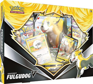Pokémon | Fulgudog-V Box | Trading Cards | Age: 6+ | 1 Player +