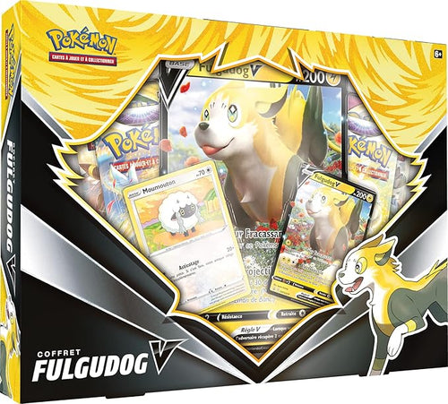 Pokémon | Fulgudog-V Box | Trading Cards | Age: 6+ | 1 Player +