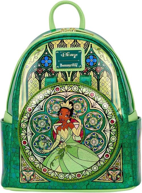 Loungefly - Disney - Tiana - Stained Glass Collection - Mini Backpack