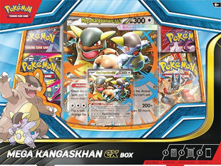 Pokémon TCG: Mega Kangaskhan ex Box (1 Foil Promo Card, 1 Oversize Lenticular Promo Card & 4 Booster Packs)