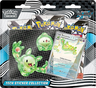 Pokémon TCG: Scarlet & Violet Black Bolt Tech Sticker Collection, Reuniclus, 1 Foil Promo Card & 3 Booster Packs