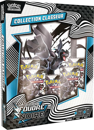 Pokémon : Scarlet and Purple Binder Collection – Lightning Black (Zekrom binder and 5 boosters) from the JCC