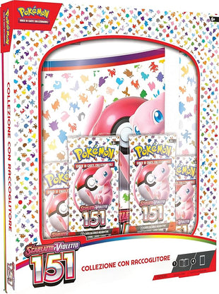 GCC Pokémon Scarlatto and Violetto 151 Card Binder Collection (9 Pockets and Four Expansion Envelopes)