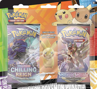 Pokémon TCG: Back to School Eraser Blister – Pikachu (1 Eraser & 2 Booster Packs)